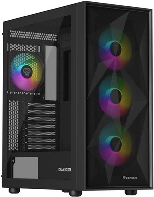 Neli OXAL 120 ARGB ventilaatorit komplektis