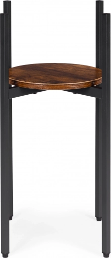 Stiilne puidust riiul taimedele ja dekoratsioonidele