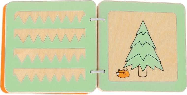 Tactile cutouts and simple shapes