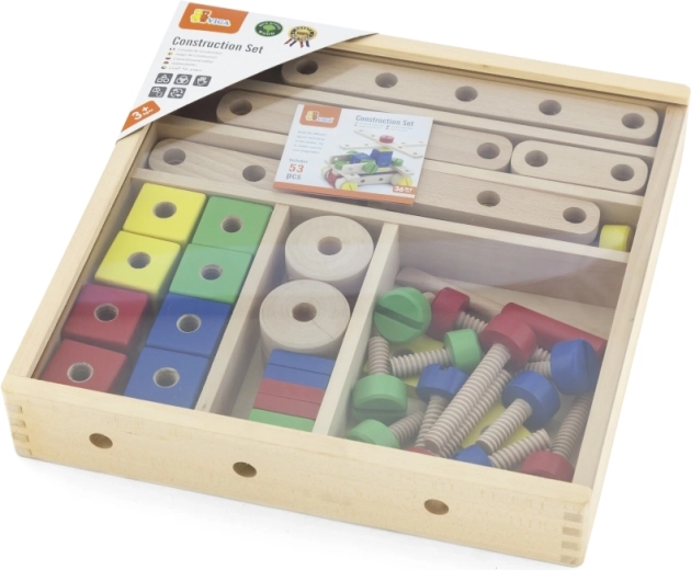 Ülevaatlik hoiustamine puidust kastis