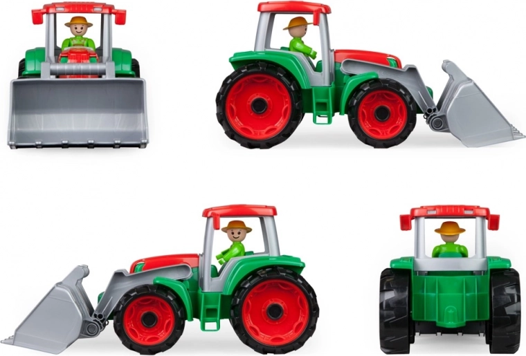 Driver figure and tilting cab