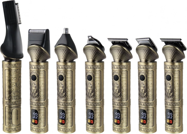 7 vahetatavat pead täielikuks stiliseerimiseks