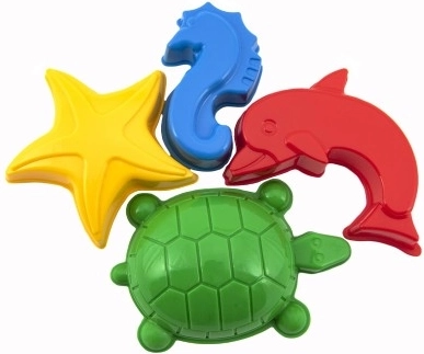 Värvilised mereloomade kujundid