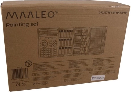 144-osaline komplekt joonistamiseks ja maalimiseks