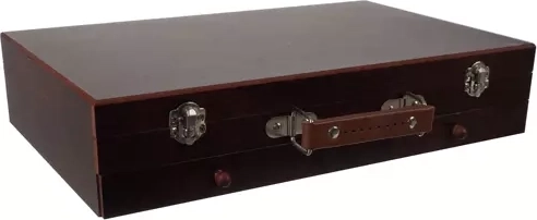 Praktiline puidust kohver