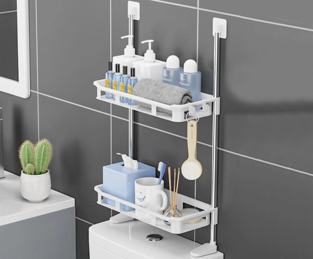 Maksimaalne ruumikasutus tualeti kohal