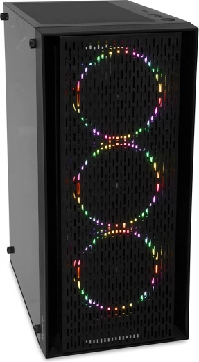 Kolm eesmist 120 mm LED-ventilaatorit tõhusaks jahutuseks