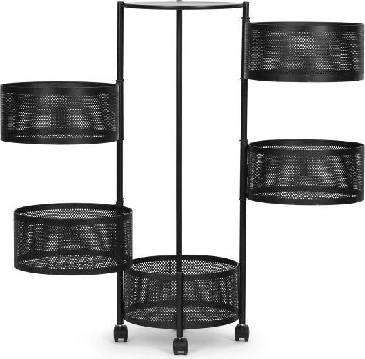 Pöörlevad ja väljatõmmatavad korvid maksimaalse ülevaate jaoks