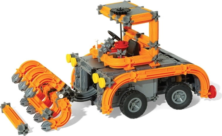 Töötav laadur avatava haaratsiga