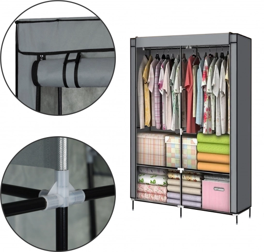 Stabiilne metallkonstruktsioon ja vastupidavad riiulid