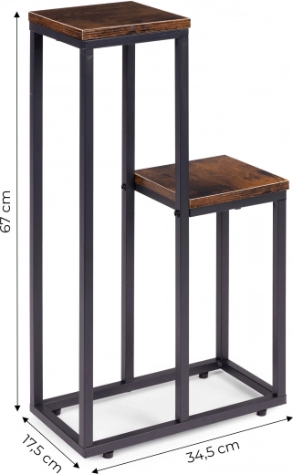 Stabiilne teraskonstruktsioon pulbervärvkattega