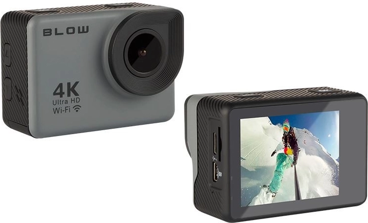 Lai 170° vaatenurk ja ere 2" LCD ekstreemspordiks