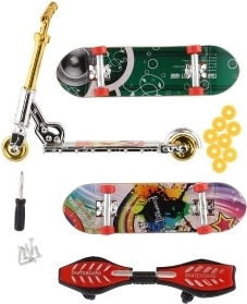 All-in-one: skate, waveboard, and scooter