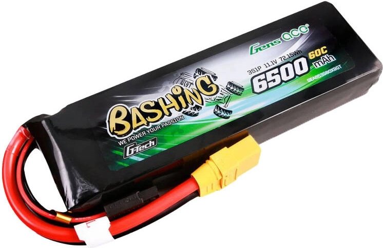 Pikk tööaeg tänu 6500 mAh mahutavusele