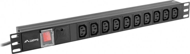 10× IEC C13 seadmete paindlikuks toiteks