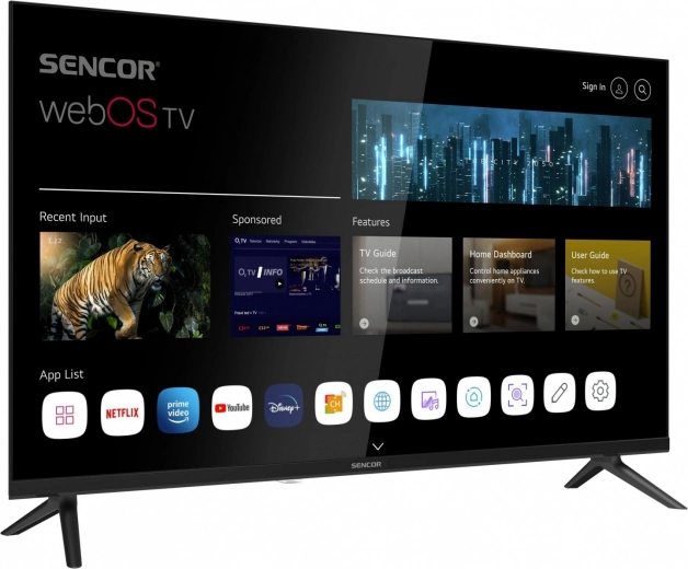 Intuitiivne webOS Smart TV
