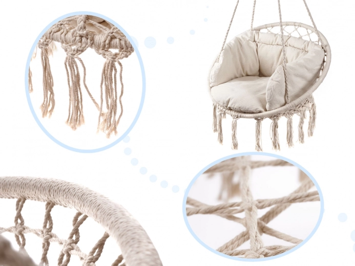 Stiilne makramee-disain