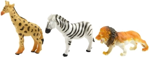 Realistlikud metsloomade figuurid