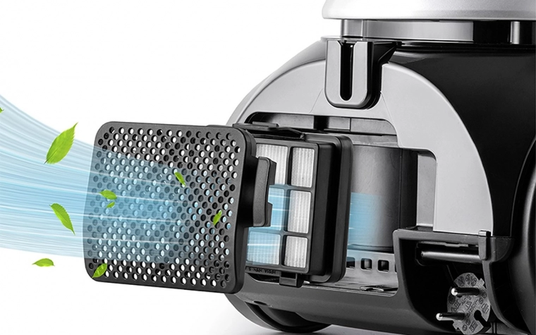 Tugev imemisjõud ja tõhus HEPA 12 filtratsioon