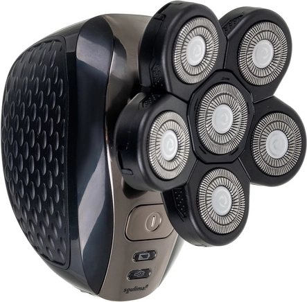 Sile ja kiire raseerimine 6 pöörleva peaga