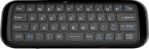 Built-in keyboard for fast typing