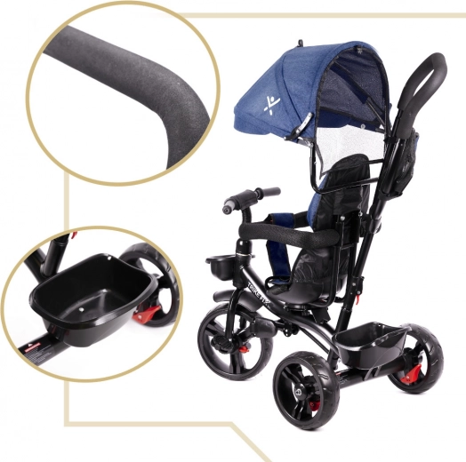 360° pööratav iste maksimaalseks kontrolliks