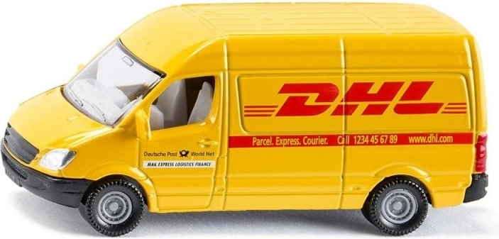 Realistlik välimus autentsete DHL-trükkidega