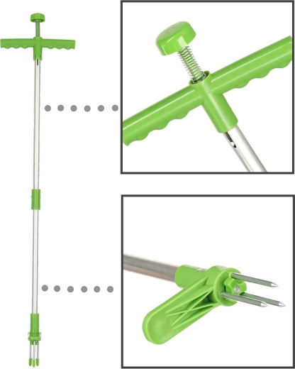 Kerge ja vastupidav materjal, ergonoomiline T-käepide