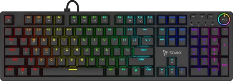 RGB backlighting with 21 modes