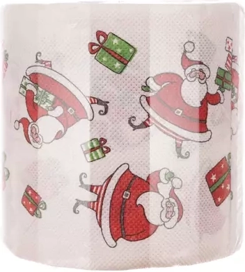 Lõbus jõuludisain SANTAGA