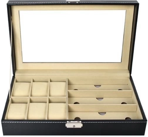 Elegantne ökonavahk ja läbipaistev klaasist kaas