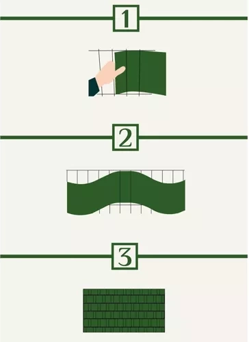 Lihtne paigaldus klambritega