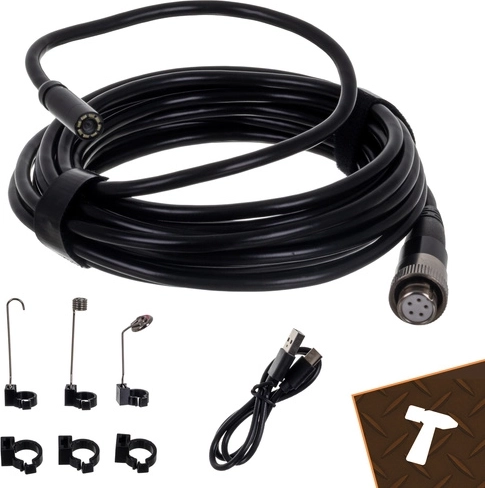 Jäik 5 m sond 8 LED-iga ja heledusregulatsiooniga