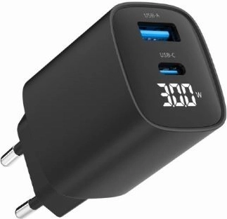 Kiirlaadimine kuni 30 W PD ja QC 3.0-ga