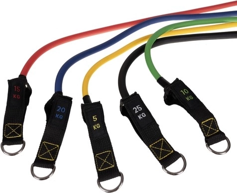 Muutuv vastupanu 5–25 kg iga harjutuse jaoks