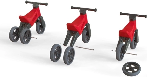 2in1: kolmerattalisest kaherattaliseks paari minutiga