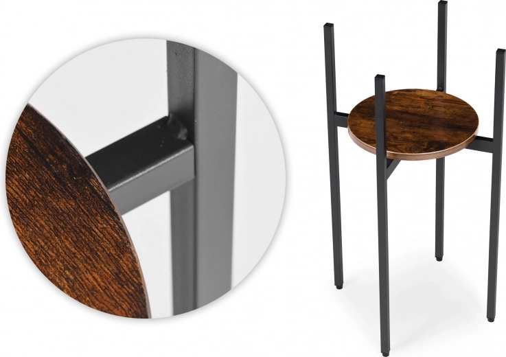 Stabiilne metallkonstruktsioon industriaaliliku välimusega