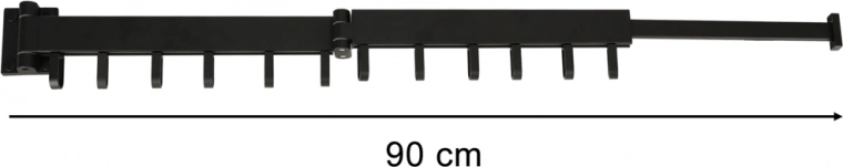 Teleskoopiline ulatus kuni 90 cm