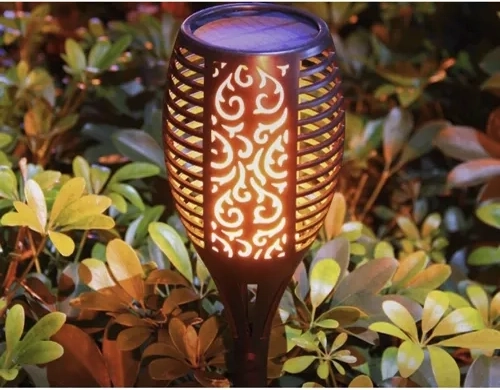 Autentne vilkuva leegi efekt