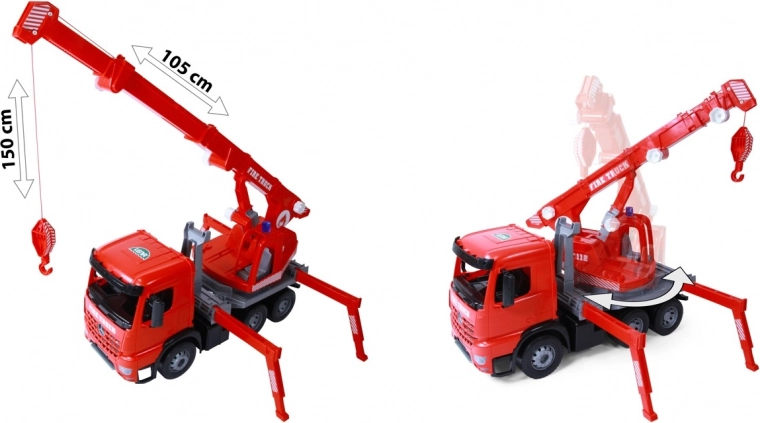 Pööratav ja väljatõmmatav poom kuni 115 cm