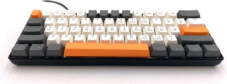 Kompaktne 60% disain 61 klahviga