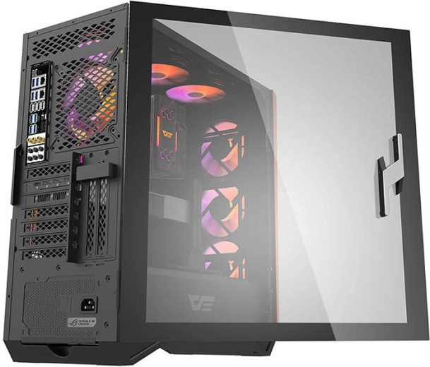 Karastatud klaasist läbipaistev külgpaneel