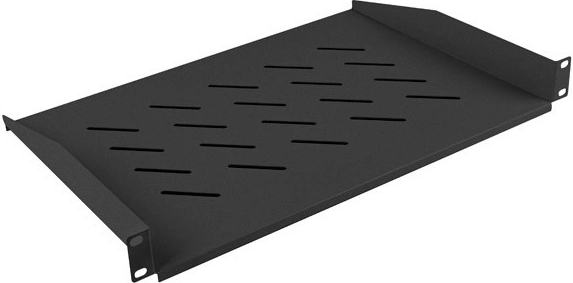 Stable 1U shelf with 20 kg load capacity