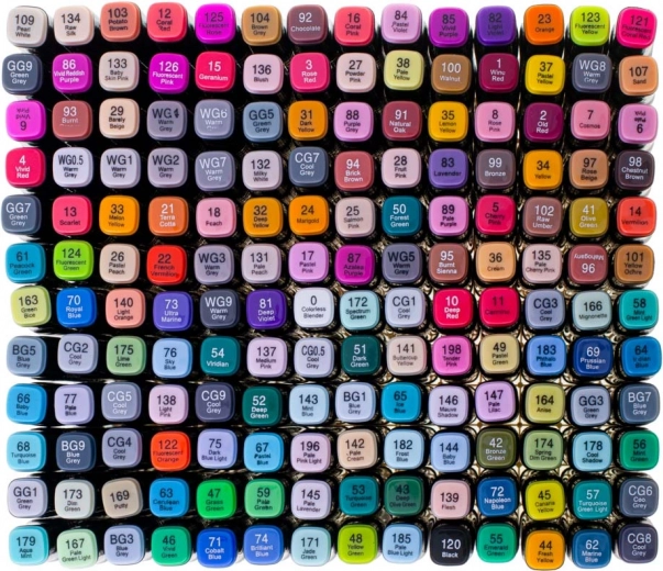 Lai palett 168 tooni