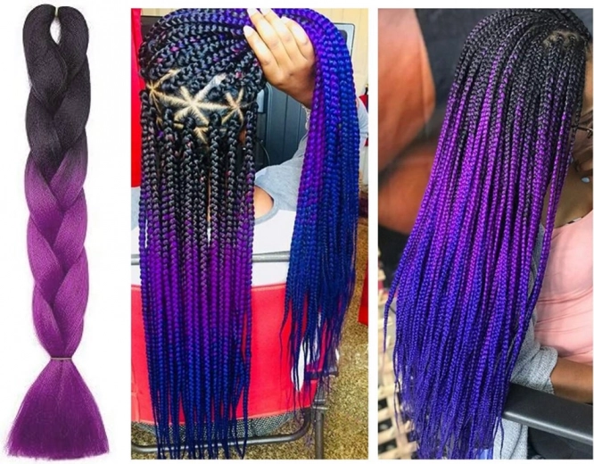 Ombre-efekt ainulaadse välimuse jaoks