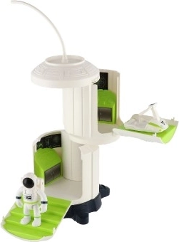 Kosmosekõnd köiega ja hõljuki parkimine