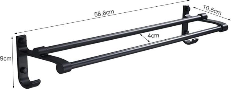 Lihtne seinale paigaldus ja praktilised mõõdud