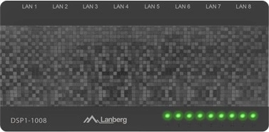 8× gigabitine LAN kiireks kodu- ja kontorivõrguks