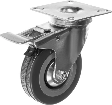 Suur kandevõime kummiratastega