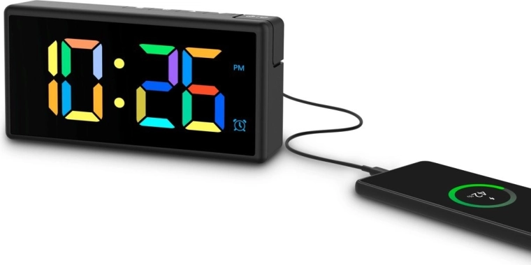 Peaceful sleep thanks to adjustable brightness